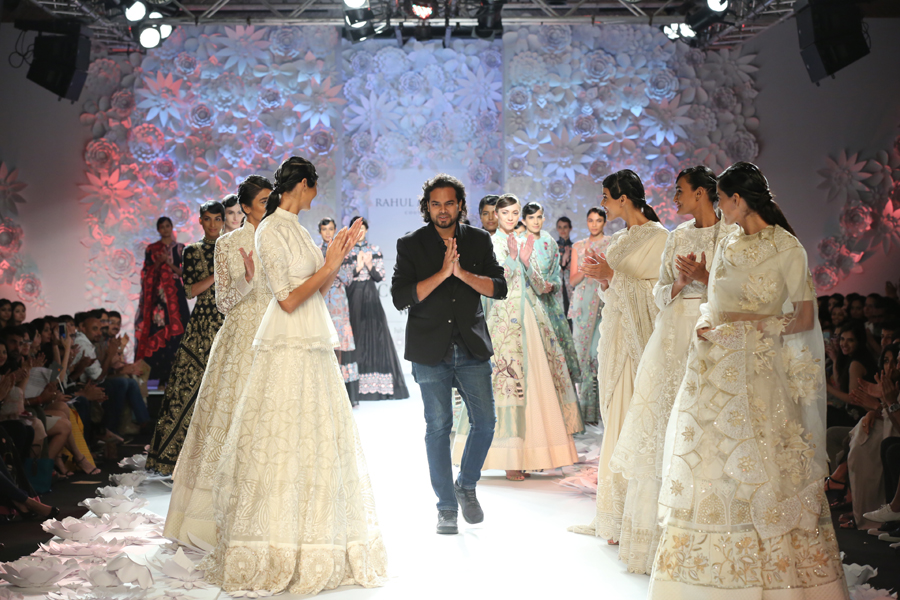 Designer Rahul Mishra presented Monsoon Diaries (8) @ FDCI India Couture Week 2016