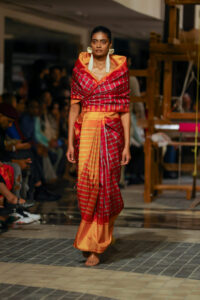 Archana in Vimor Sarees at The Kunj at Lakme Fashion Week x FDCI.