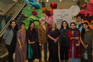 Team THE EDIT with Mr.Sunil Sethi, Chairman FDCI at Lakmé Fashion Week opening show
